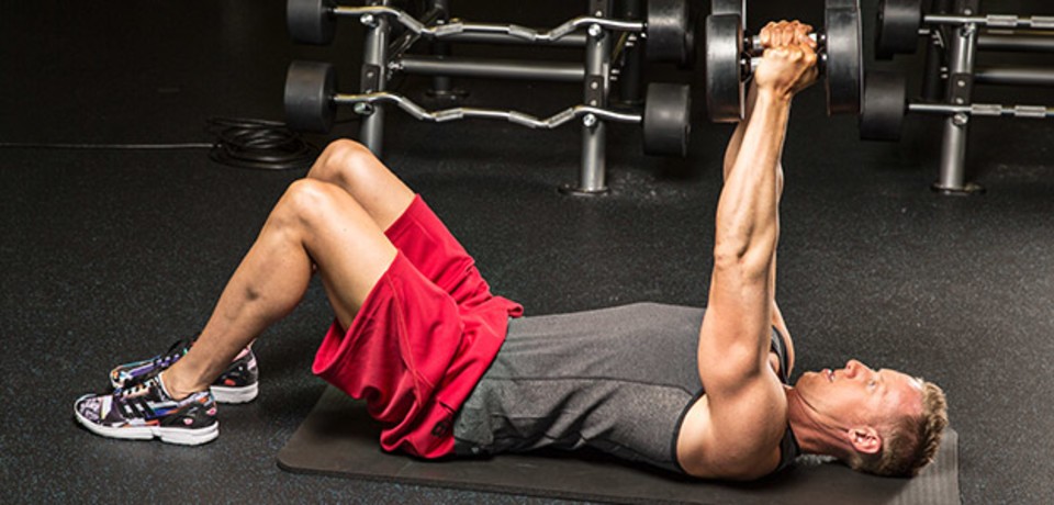 How to Perform Chest workouts without bench: 9 exercises with dumbbells