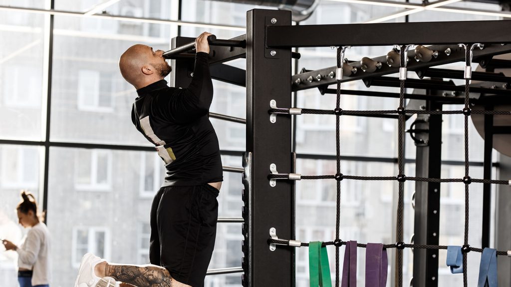 pull-up back exercise for beginners