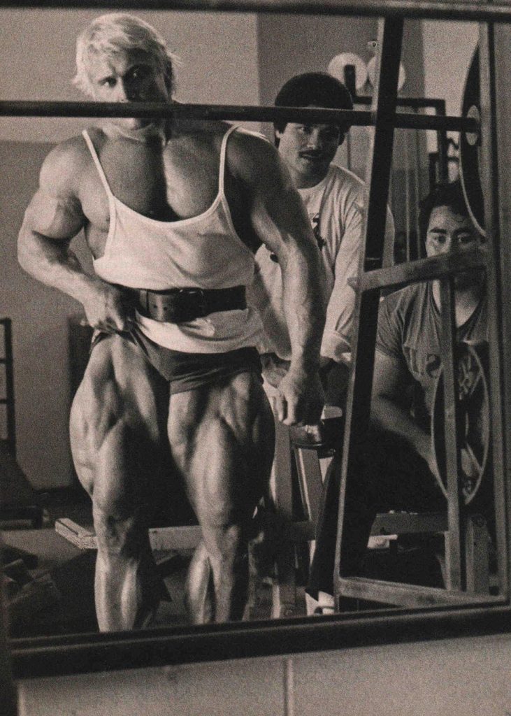 tom platz training legs